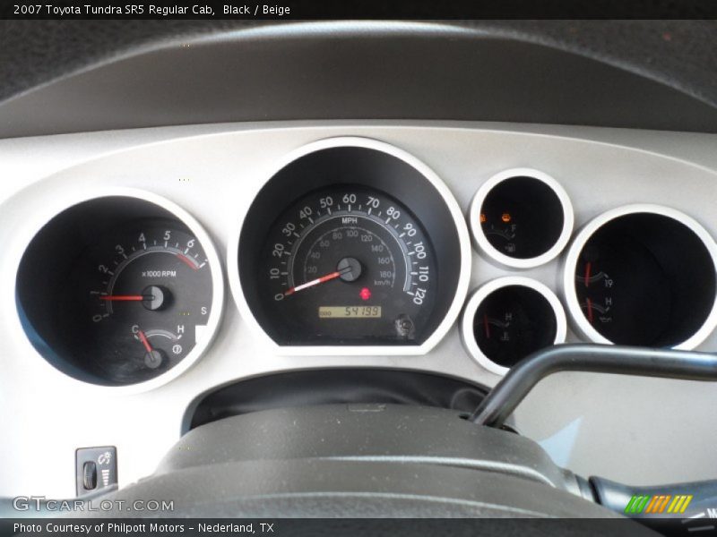  2007 Tundra SR5 Regular Cab SR5 Regular Cab Gauges