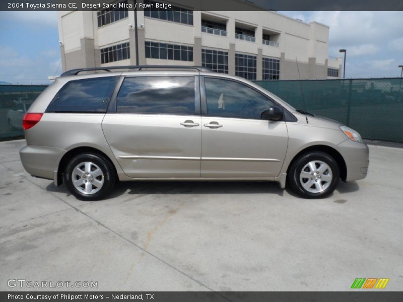 Desert Sand Mica / Fawn Beige 2004 Toyota Sienna CE