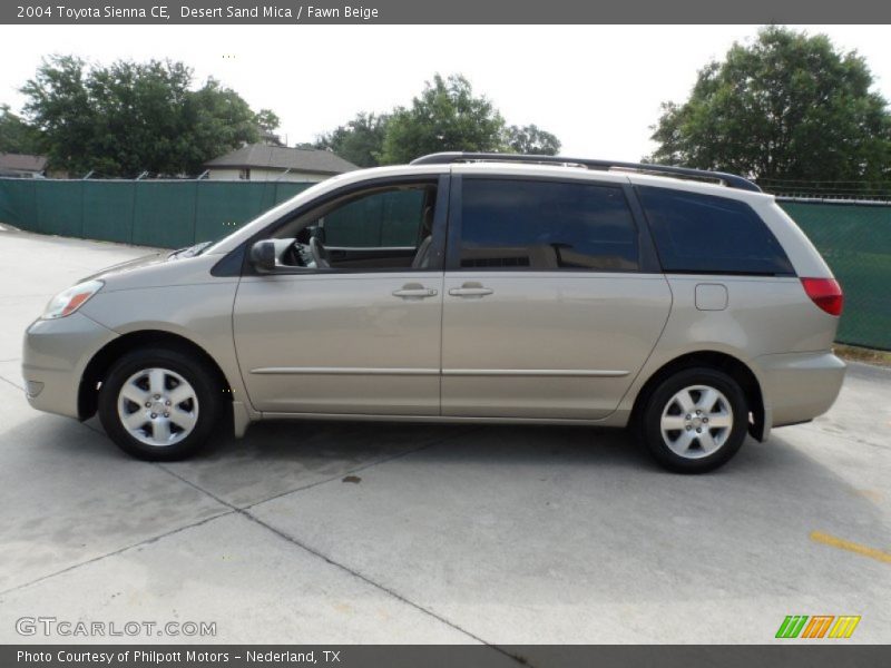 Desert Sand Mica / Fawn Beige 2004 Toyota Sienna CE