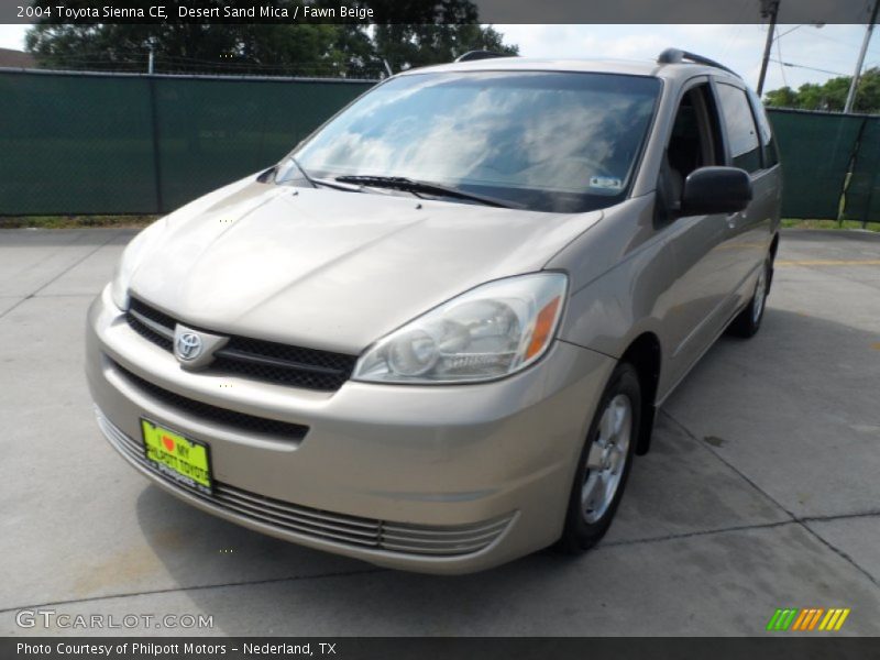 Desert Sand Mica / Fawn Beige 2004 Toyota Sienna CE