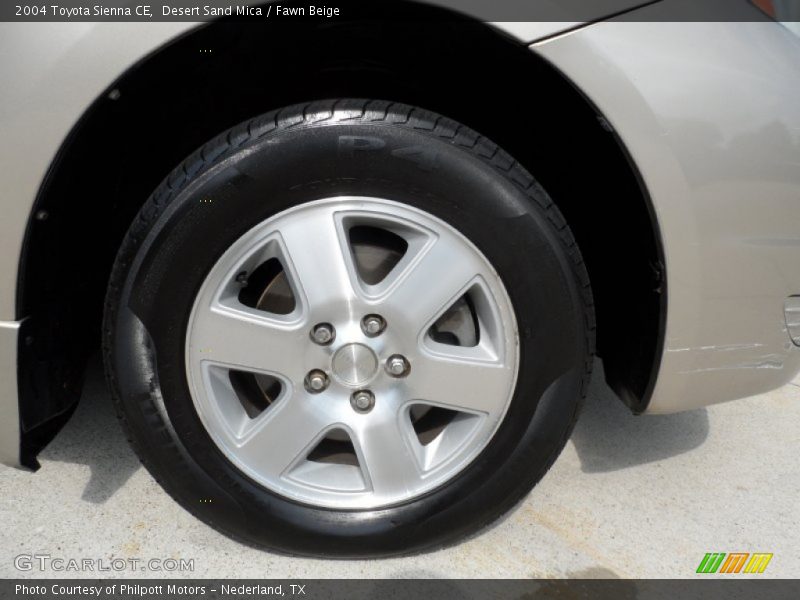 Desert Sand Mica / Fawn Beige 2004 Toyota Sienna CE