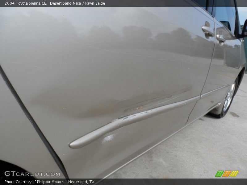 Desert Sand Mica / Fawn Beige 2004 Toyota Sienna CE