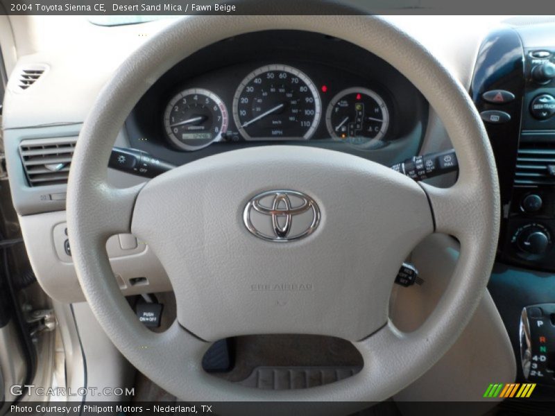 Desert Sand Mica / Fawn Beige 2004 Toyota Sienna CE