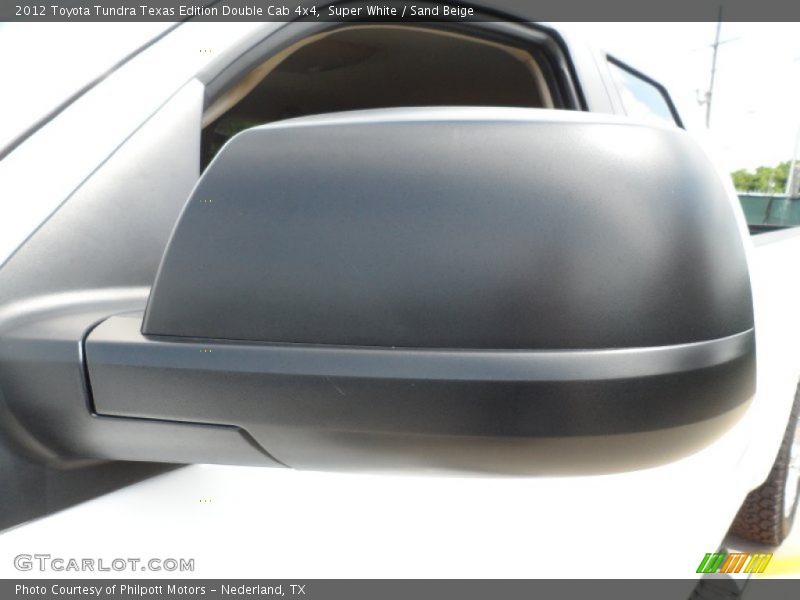 Super White / Sand Beige 2012 Toyota Tundra Texas Edition Double Cab 4x4