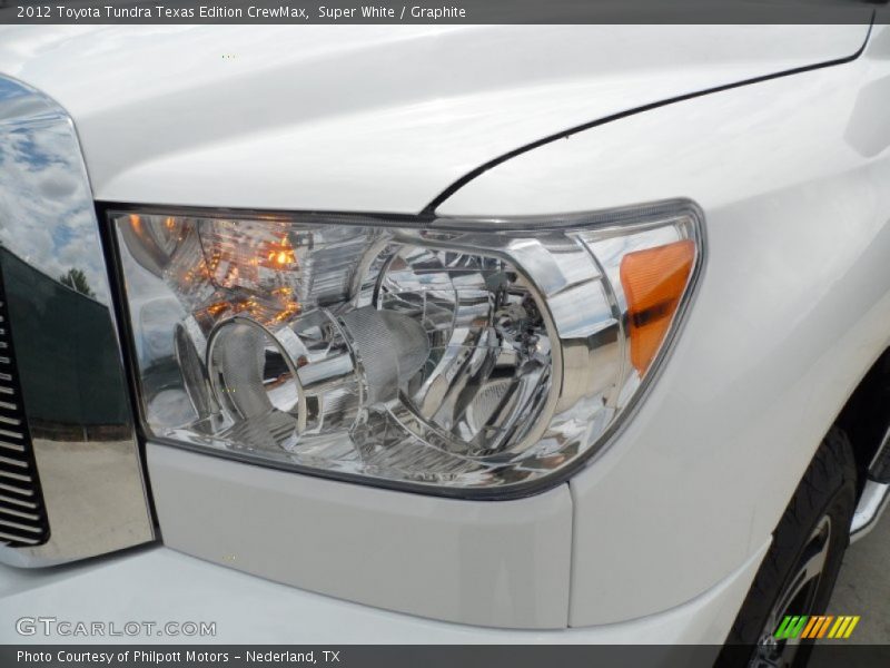 Super White / Graphite 2012 Toyota Tundra Texas Edition CrewMax