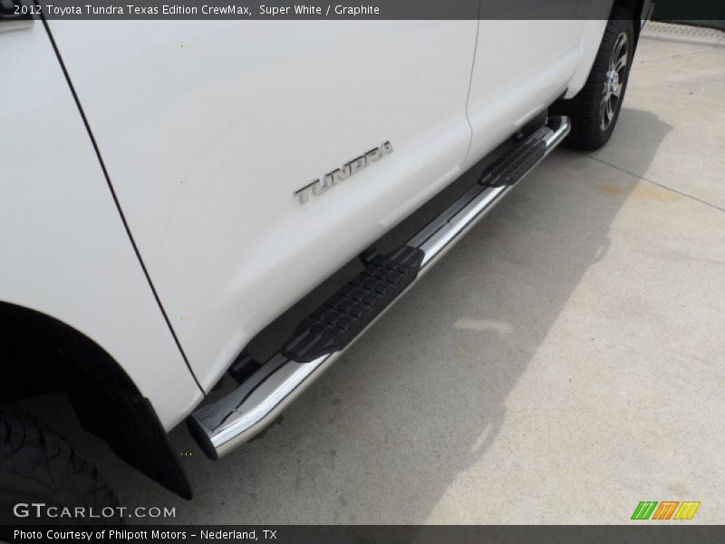 Super White / Graphite 2012 Toyota Tundra Texas Edition CrewMax