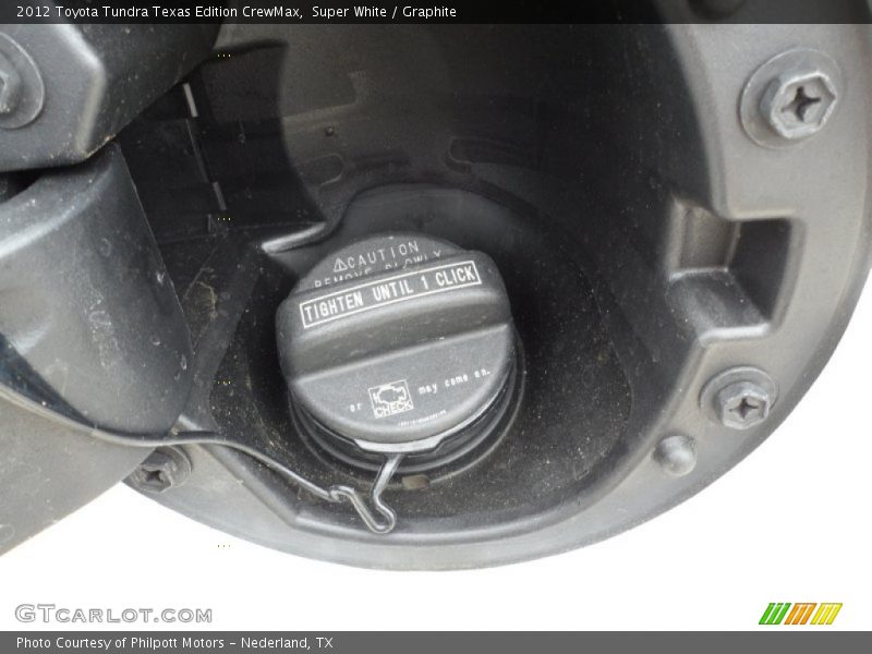 Super White / Graphite 2012 Toyota Tundra Texas Edition CrewMax