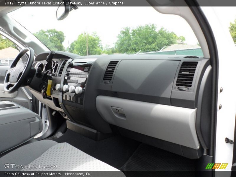 Super White / Graphite 2012 Toyota Tundra Texas Edition CrewMax