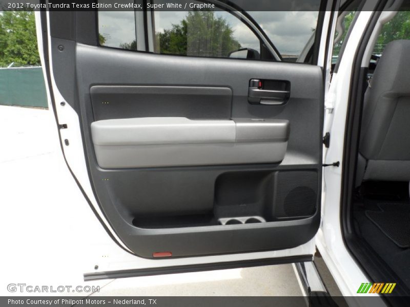 Super White / Graphite 2012 Toyota Tundra Texas Edition CrewMax