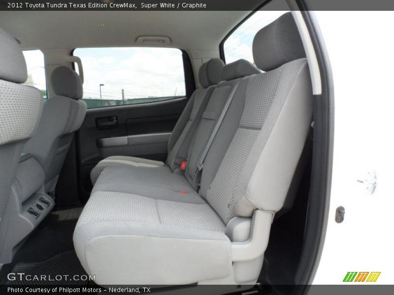 Super White / Graphite 2012 Toyota Tundra Texas Edition CrewMax