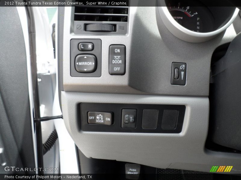 Super White / Graphite 2012 Toyota Tundra Texas Edition CrewMax