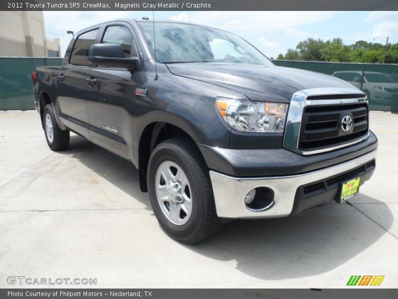 Magnetic Gray Metallic / Graphite 2012 Toyota Tundra SR5 CrewMax