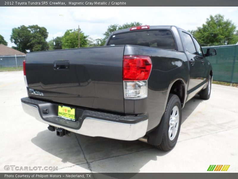Magnetic Gray Metallic / Graphite 2012 Toyota Tundra SR5 CrewMax