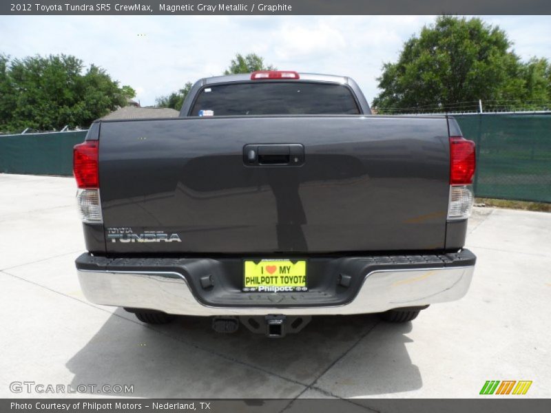 Magnetic Gray Metallic / Graphite 2012 Toyota Tundra SR5 CrewMax