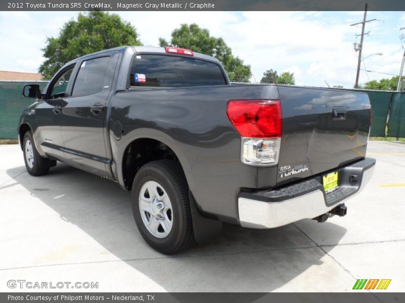 Magnetic Gray Metallic / Graphite 2012 Toyota Tundra SR5 CrewMax