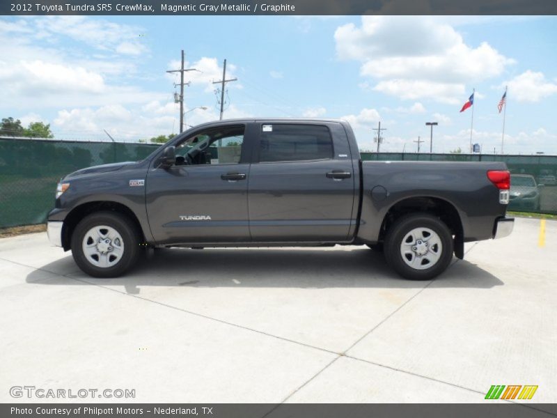 Magnetic Gray Metallic / Graphite 2012 Toyota Tundra SR5 CrewMax