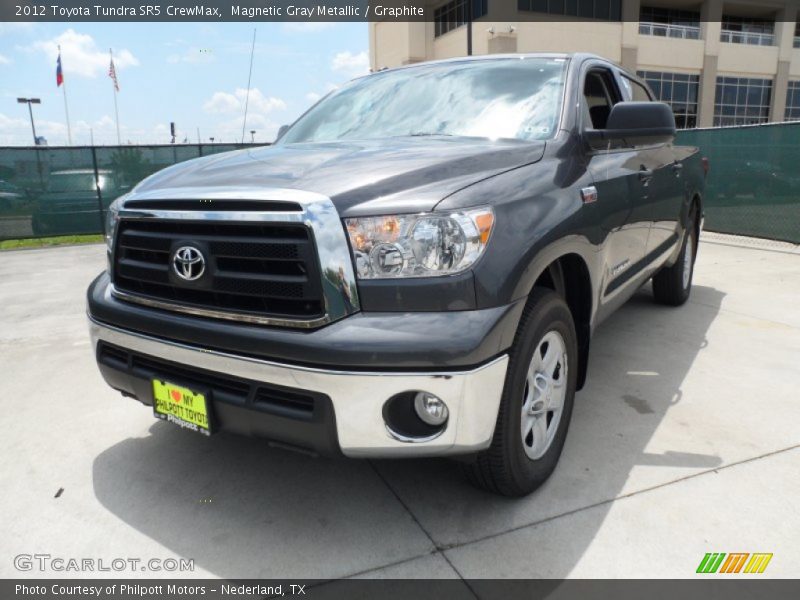 Magnetic Gray Metallic / Graphite 2012 Toyota Tundra SR5 CrewMax