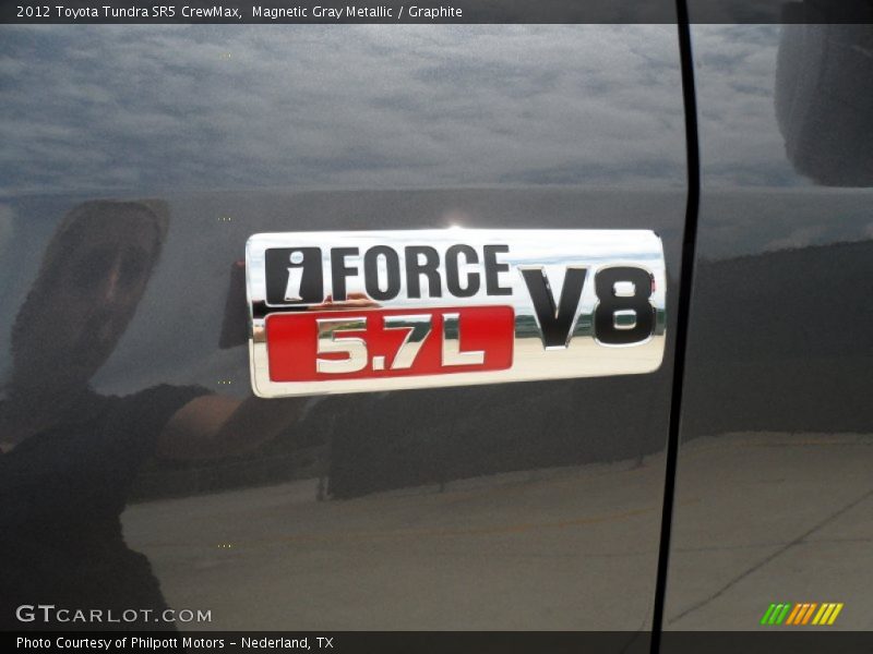 Magnetic Gray Metallic / Graphite 2012 Toyota Tundra SR5 CrewMax