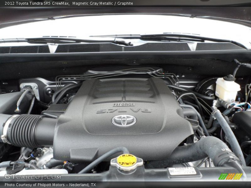 Magnetic Gray Metallic / Graphite 2012 Toyota Tundra SR5 CrewMax