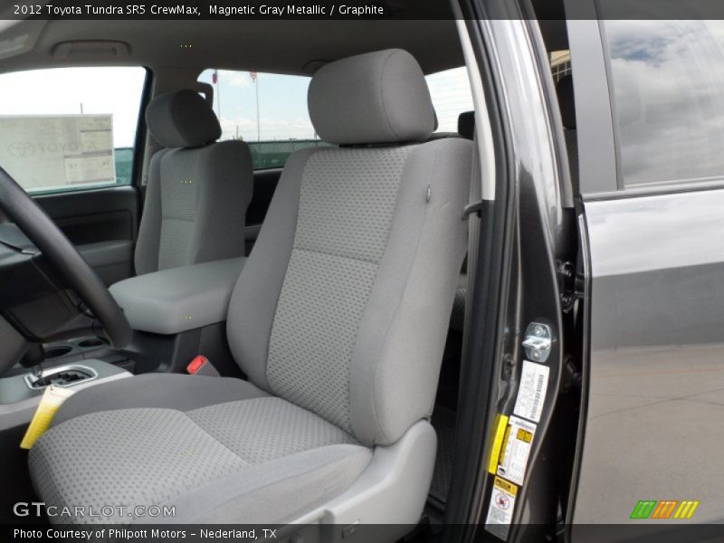 Magnetic Gray Metallic / Graphite 2012 Toyota Tundra SR5 CrewMax