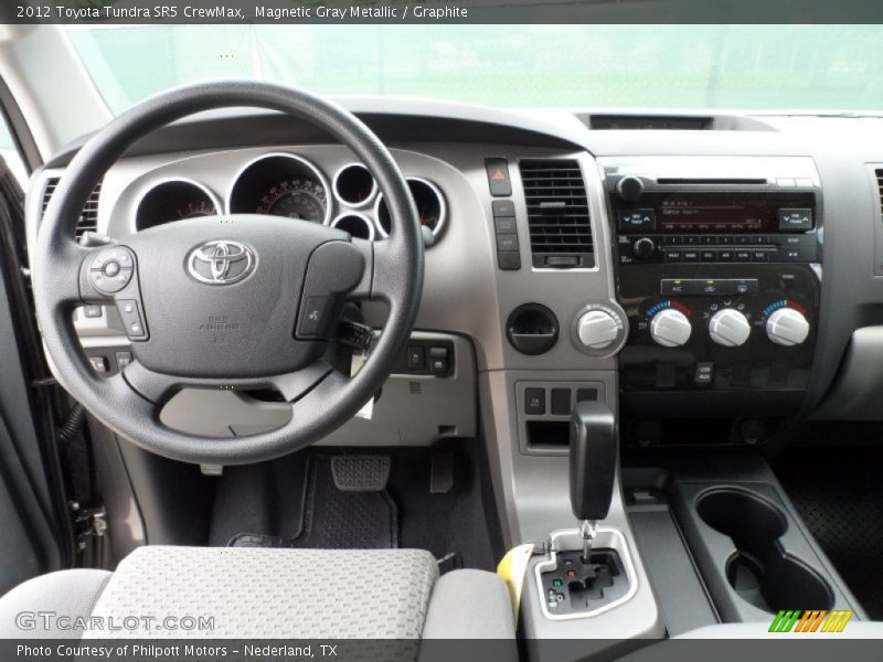 Magnetic Gray Metallic / Graphite 2012 Toyota Tundra SR5 CrewMax