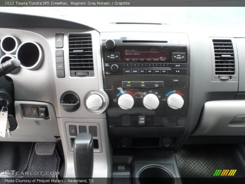 Magnetic Gray Metallic / Graphite 2012 Toyota Tundra SR5 CrewMax