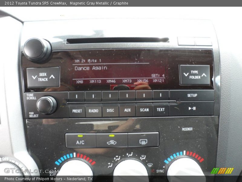 Magnetic Gray Metallic / Graphite 2012 Toyota Tundra SR5 CrewMax