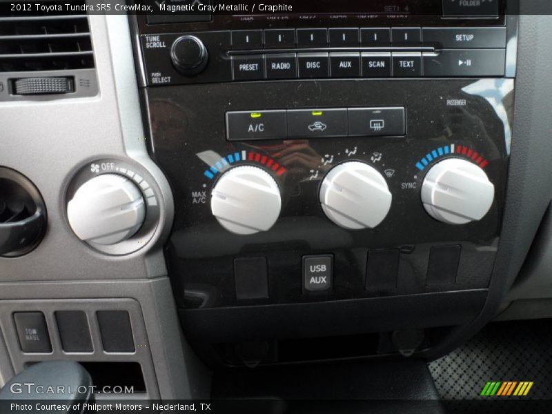 Magnetic Gray Metallic / Graphite 2012 Toyota Tundra SR5 CrewMax