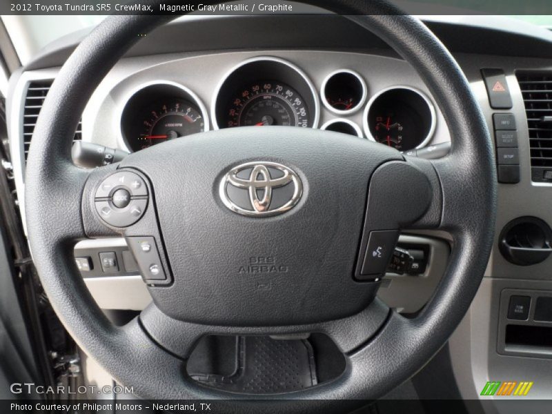 Magnetic Gray Metallic / Graphite 2012 Toyota Tundra SR5 CrewMax