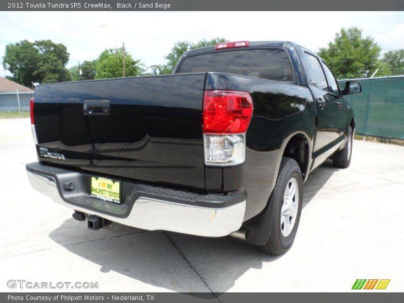 Black / Sand Beige 2012 Toyota Tundra SR5 CrewMax