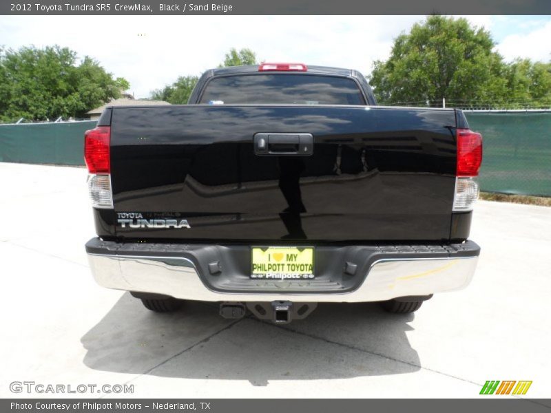 Black / Sand Beige 2012 Toyota Tundra SR5 CrewMax