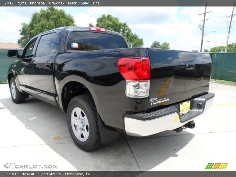 Black / Sand Beige 2012 Toyota Tundra SR5 CrewMax
