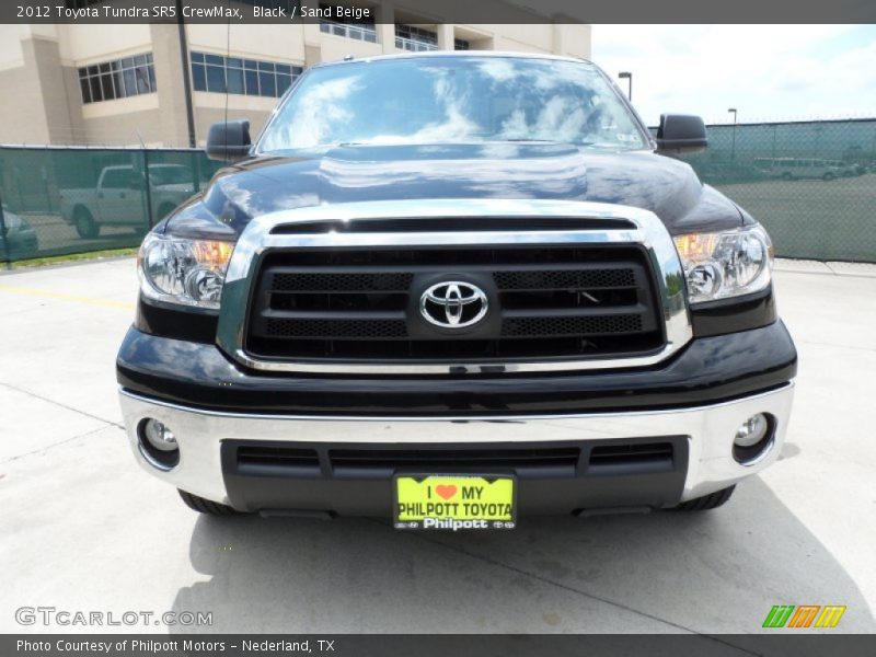 Black / Sand Beige 2012 Toyota Tundra SR5 CrewMax