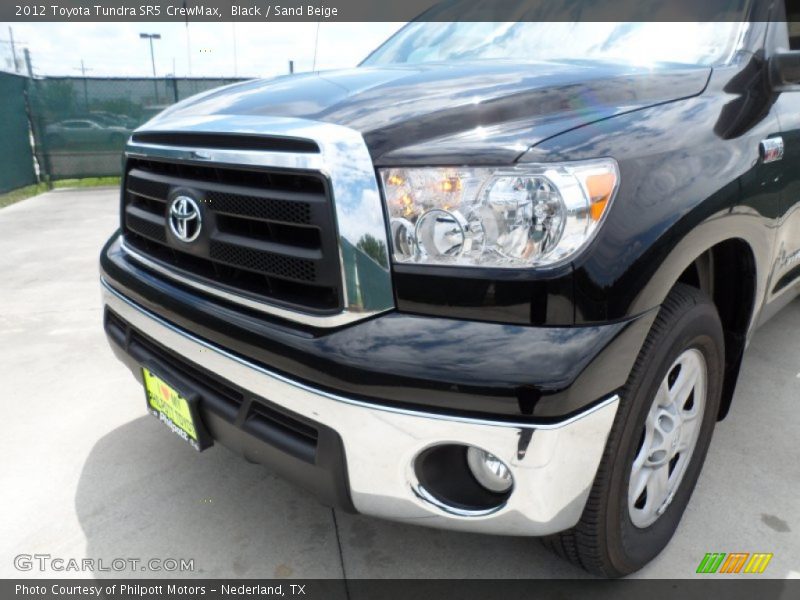 Black / Sand Beige 2012 Toyota Tundra SR5 CrewMax
