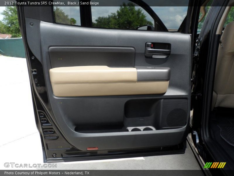 Black / Sand Beige 2012 Toyota Tundra SR5 CrewMax