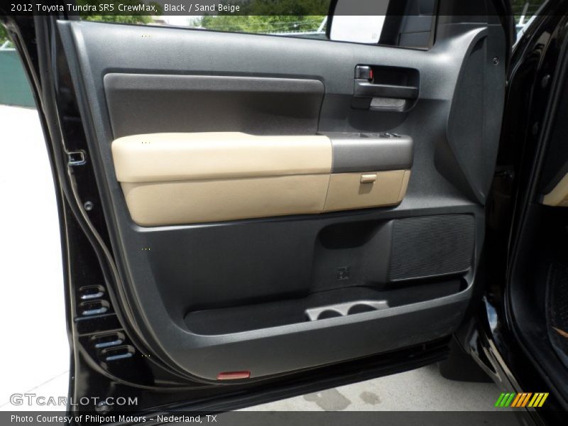 Black / Sand Beige 2012 Toyota Tundra SR5 CrewMax