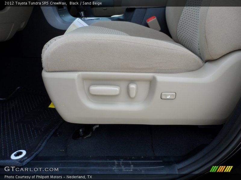 Black / Sand Beige 2012 Toyota Tundra SR5 CrewMax
