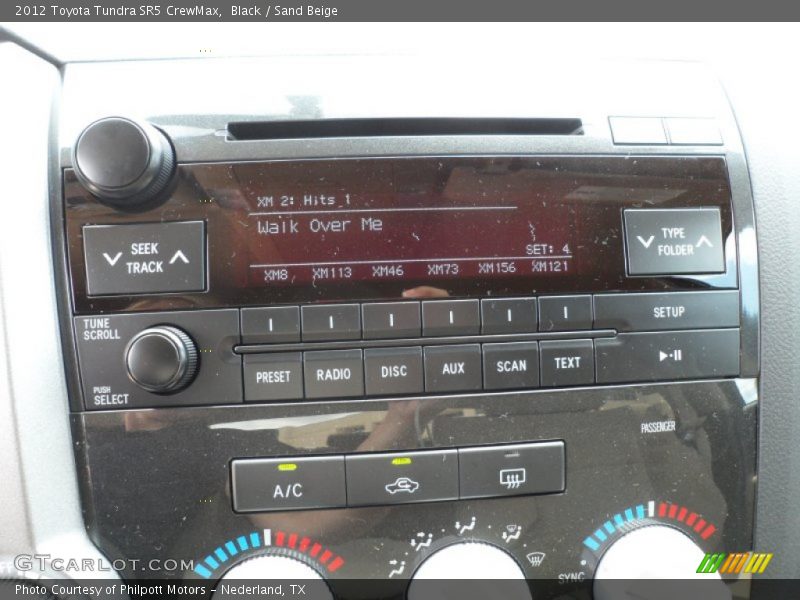 Black / Sand Beige 2012 Toyota Tundra SR5 CrewMax