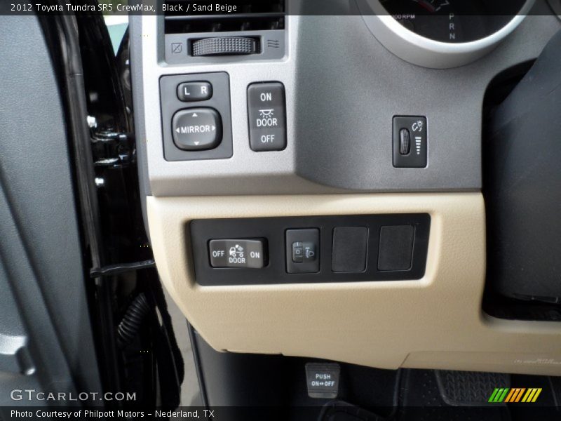 Black / Sand Beige 2012 Toyota Tundra SR5 CrewMax
