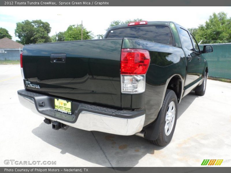 Spruce Green Mica / Graphite 2012 Toyota Tundra CrewMax