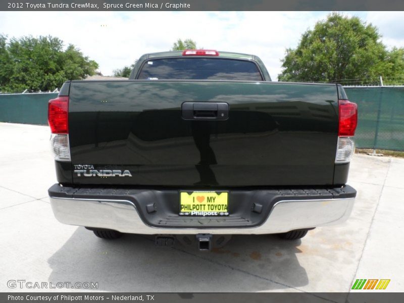 Spruce Green Mica / Graphite 2012 Toyota Tundra CrewMax