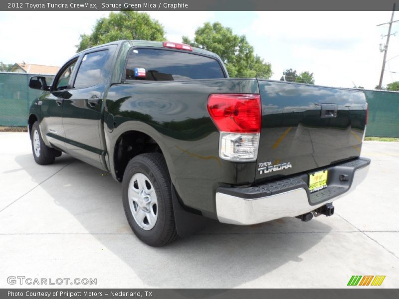 Spruce Green Mica / Graphite 2012 Toyota Tundra CrewMax