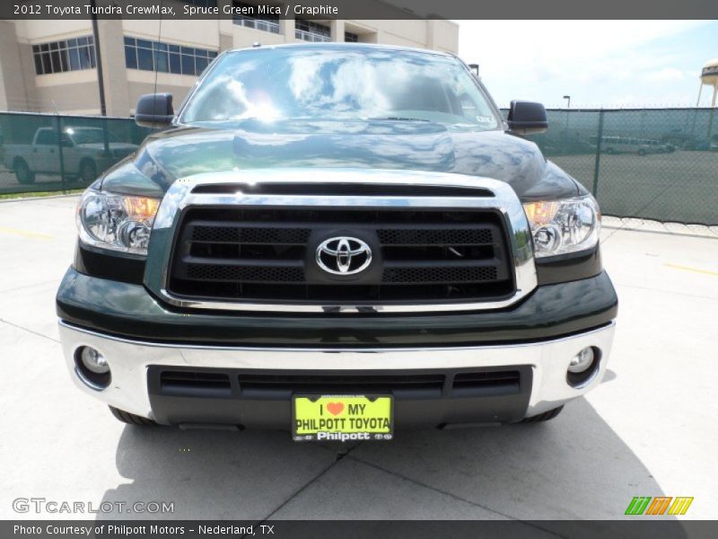 Spruce Green Mica / Graphite 2012 Toyota Tundra CrewMax