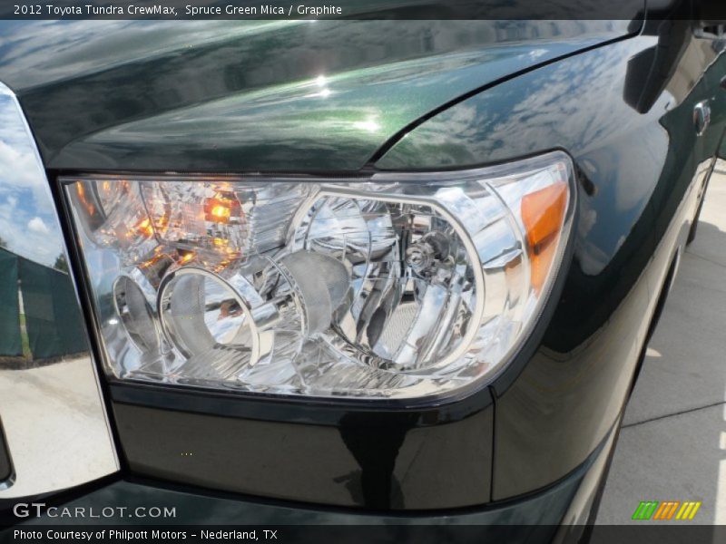 Spruce Green Mica / Graphite 2012 Toyota Tundra CrewMax