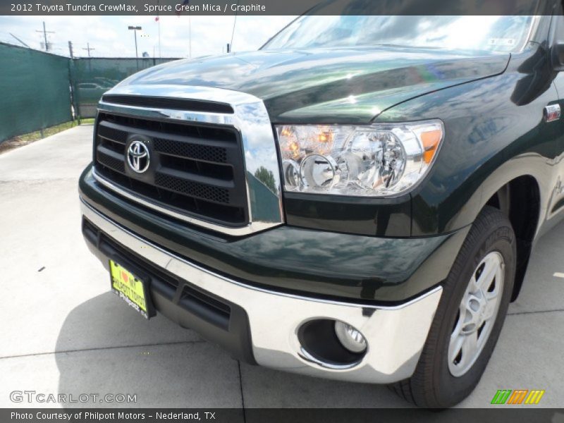 Spruce Green Mica / Graphite 2012 Toyota Tundra CrewMax