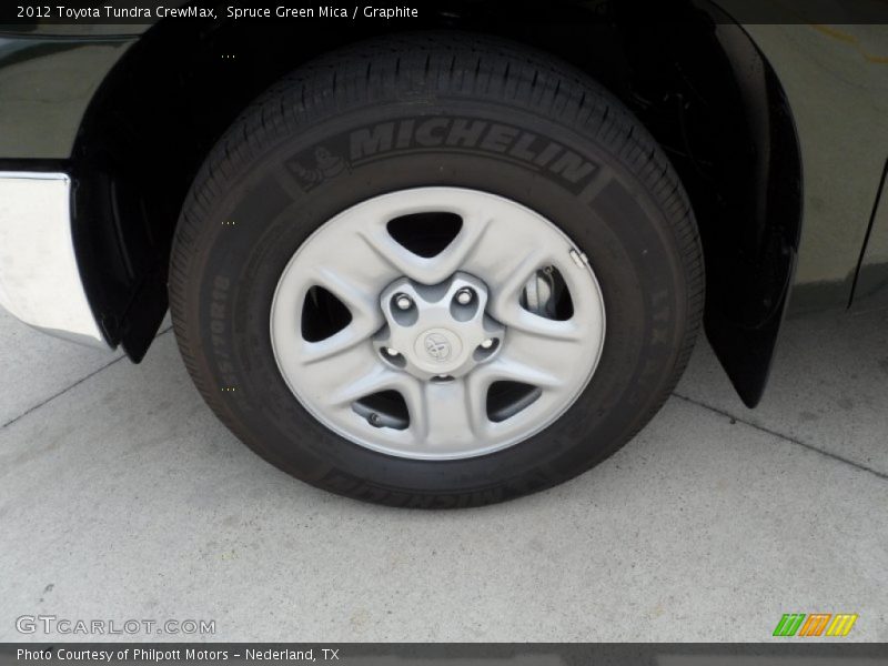 Spruce Green Mica / Graphite 2012 Toyota Tundra CrewMax