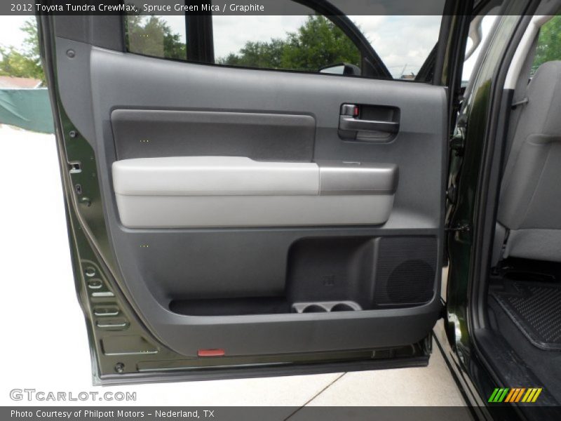 Spruce Green Mica / Graphite 2012 Toyota Tundra CrewMax