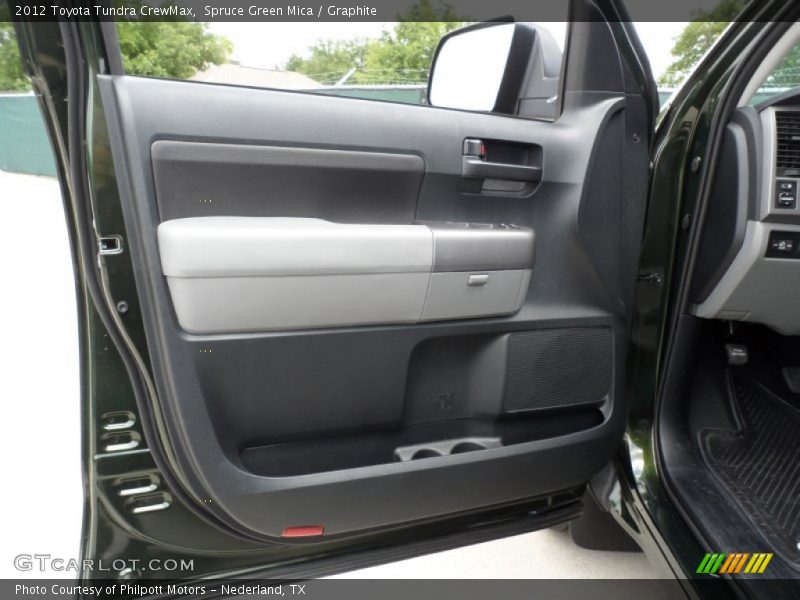 Spruce Green Mica / Graphite 2012 Toyota Tundra CrewMax