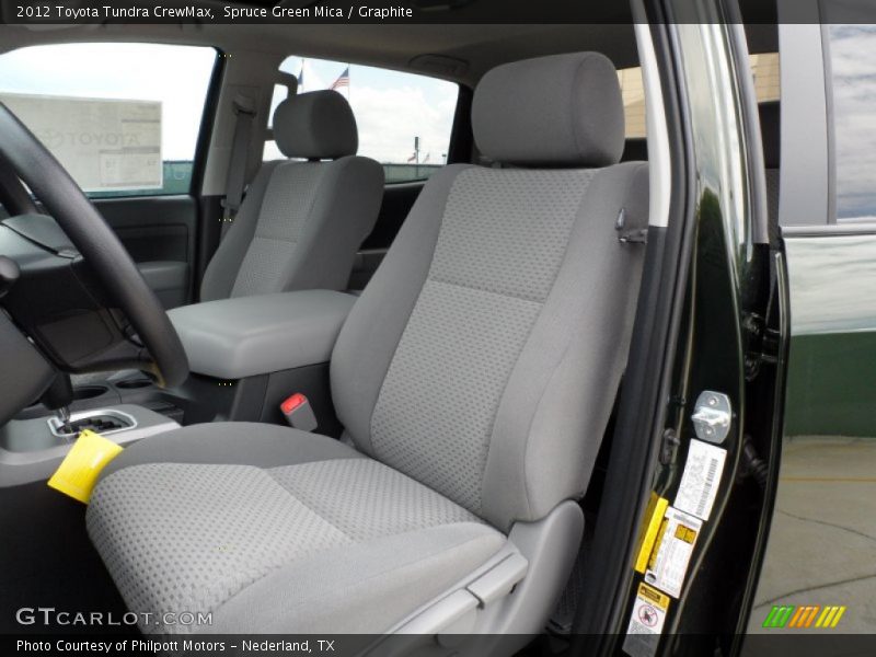 Spruce Green Mica / Graphite 2012 Toyota Tundra CrewMax