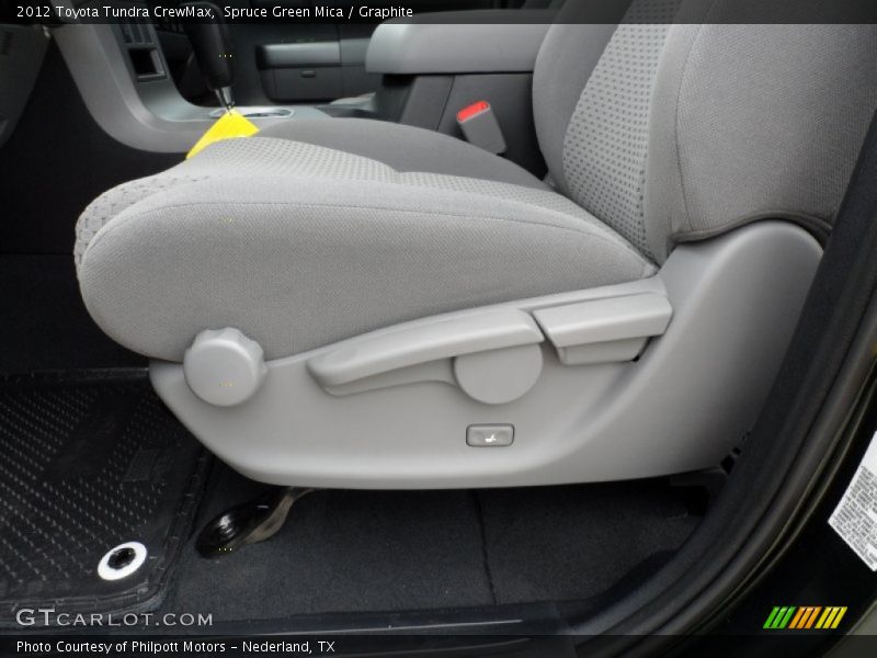 Spruce Green Mica / Graphite 2012 Toyota Tundra CrewMax